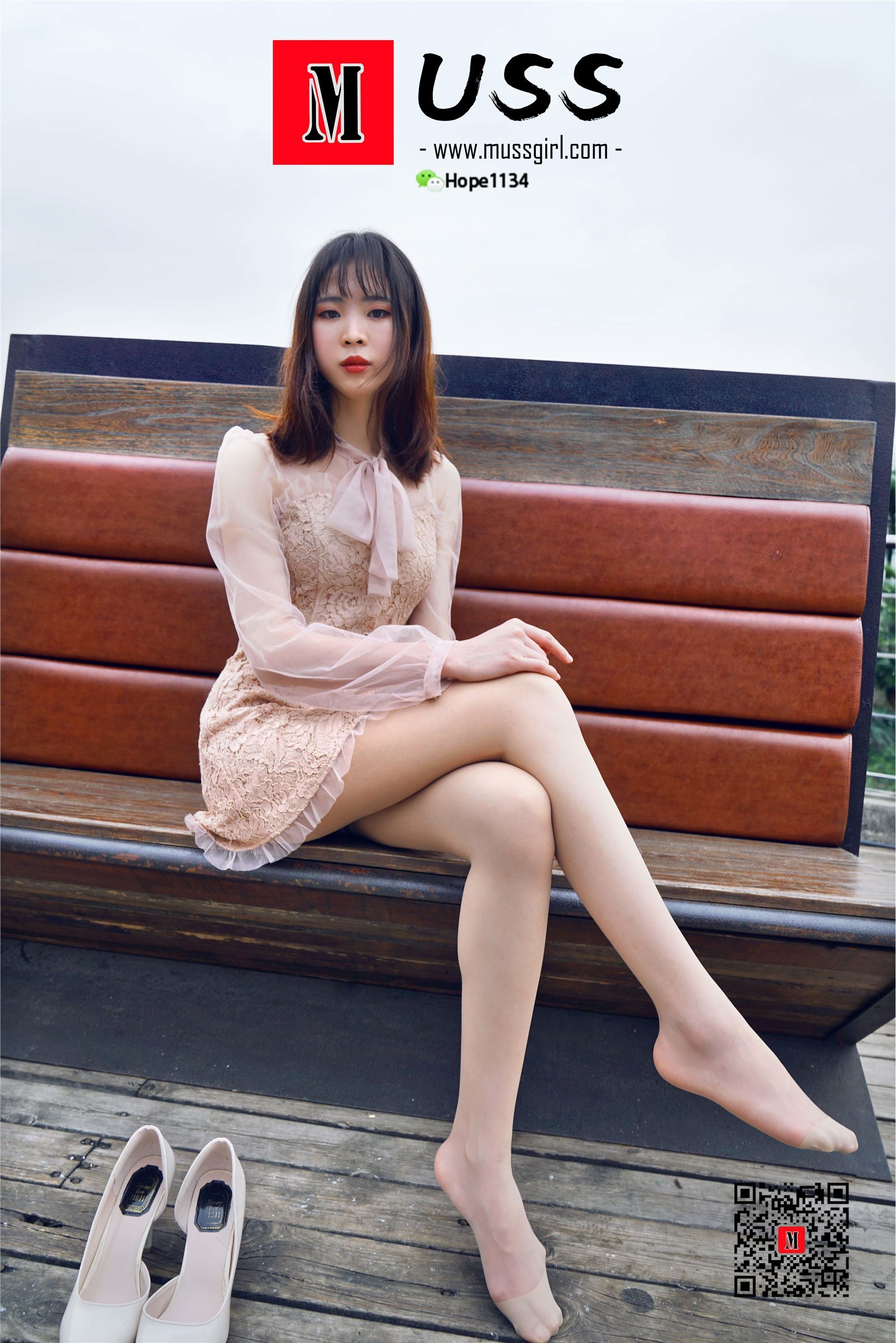 MussGirl NO.079 Goddess's legs are never innate